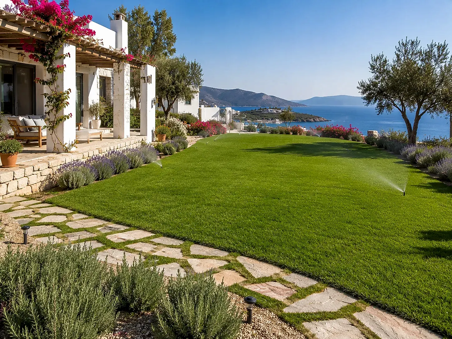 Bodrum Hazır Çim , Rulo Çim